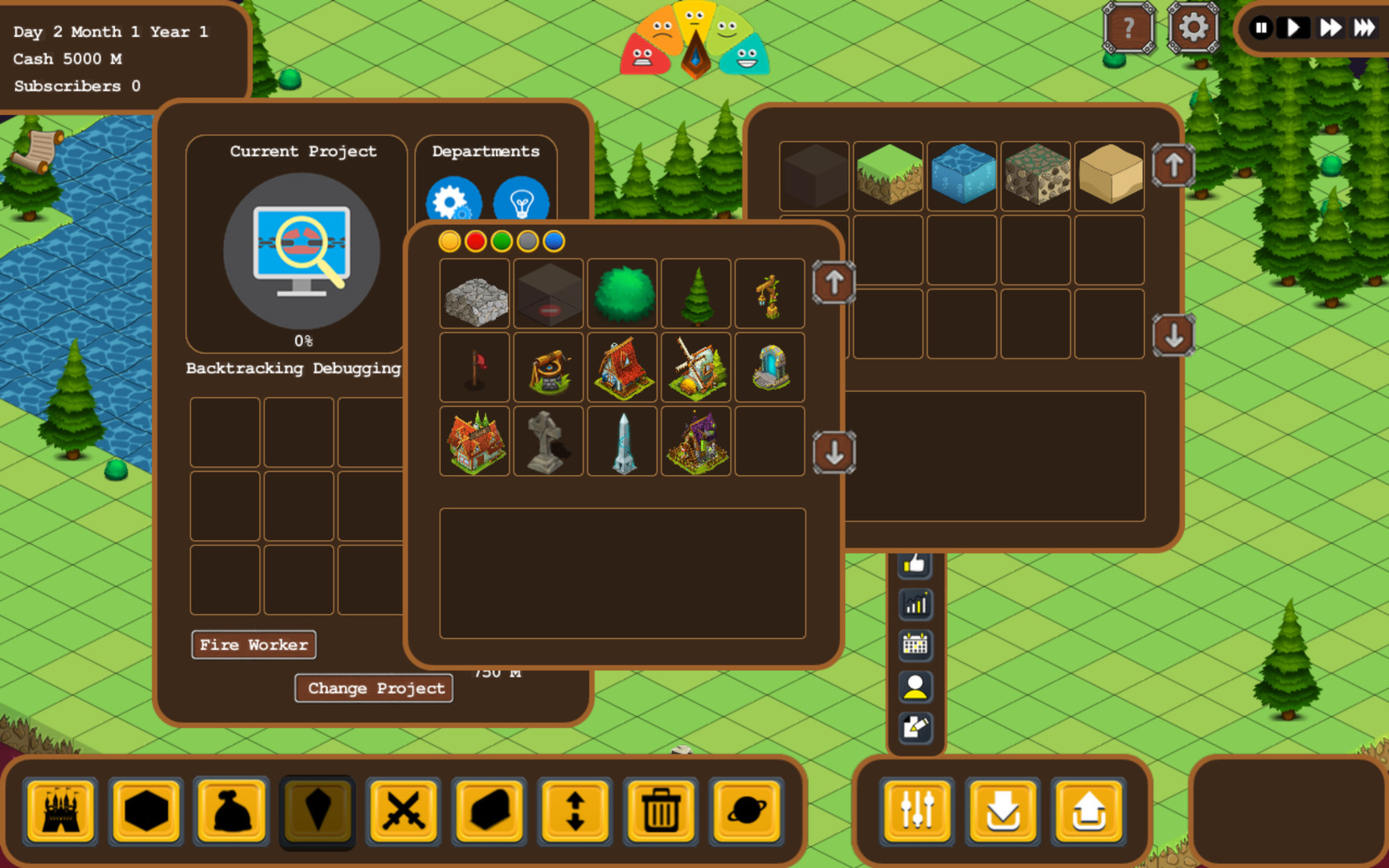 Скриншот: Fantasy World Online Tycoon