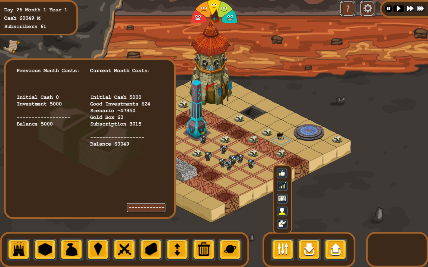 Скриншот: Fantasy World Online Tycoon