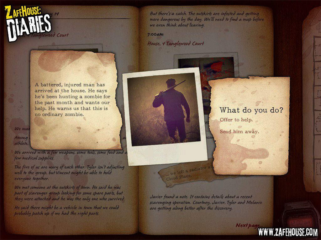 Скриншот: Zafehouse: Diaries