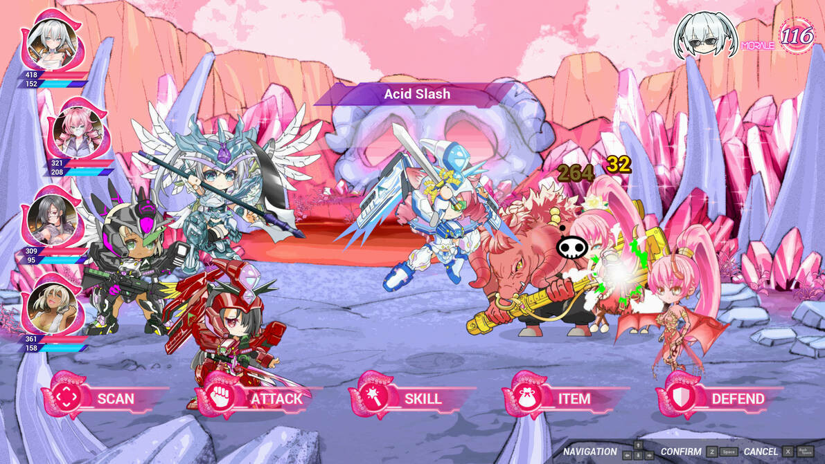 Скриншот: My Mad Scientist Roommate Turned Me Into Her Personal Robotic Battle Maiden?!?