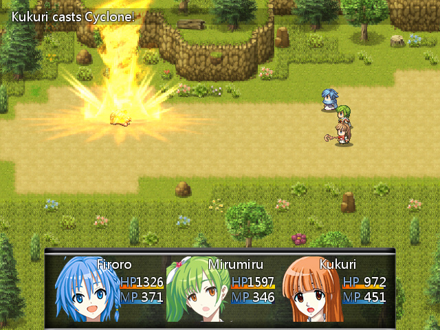 Скриншот: The Adventure of Magical Girl