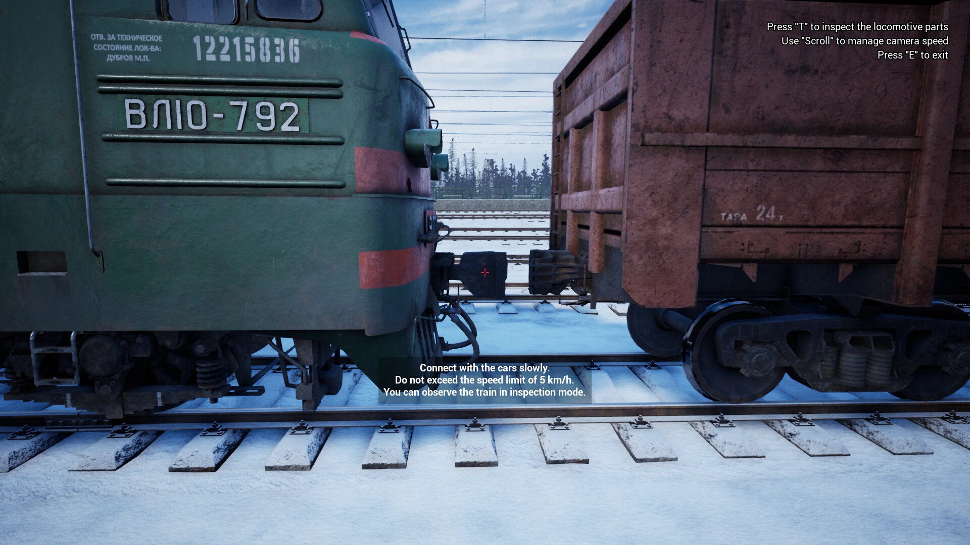 Скриншот: Trans-Siberian Railway Simulator