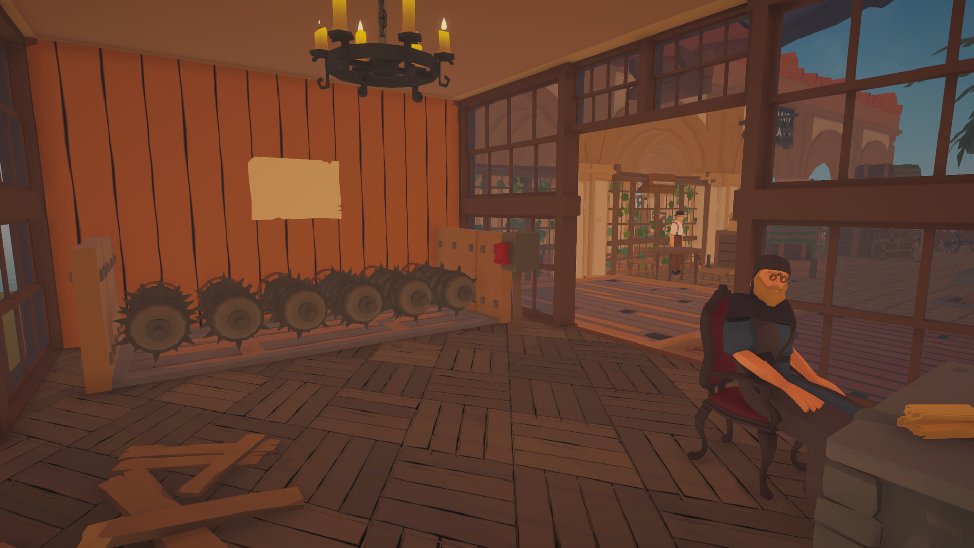 Скриншот: Old Market Simulator