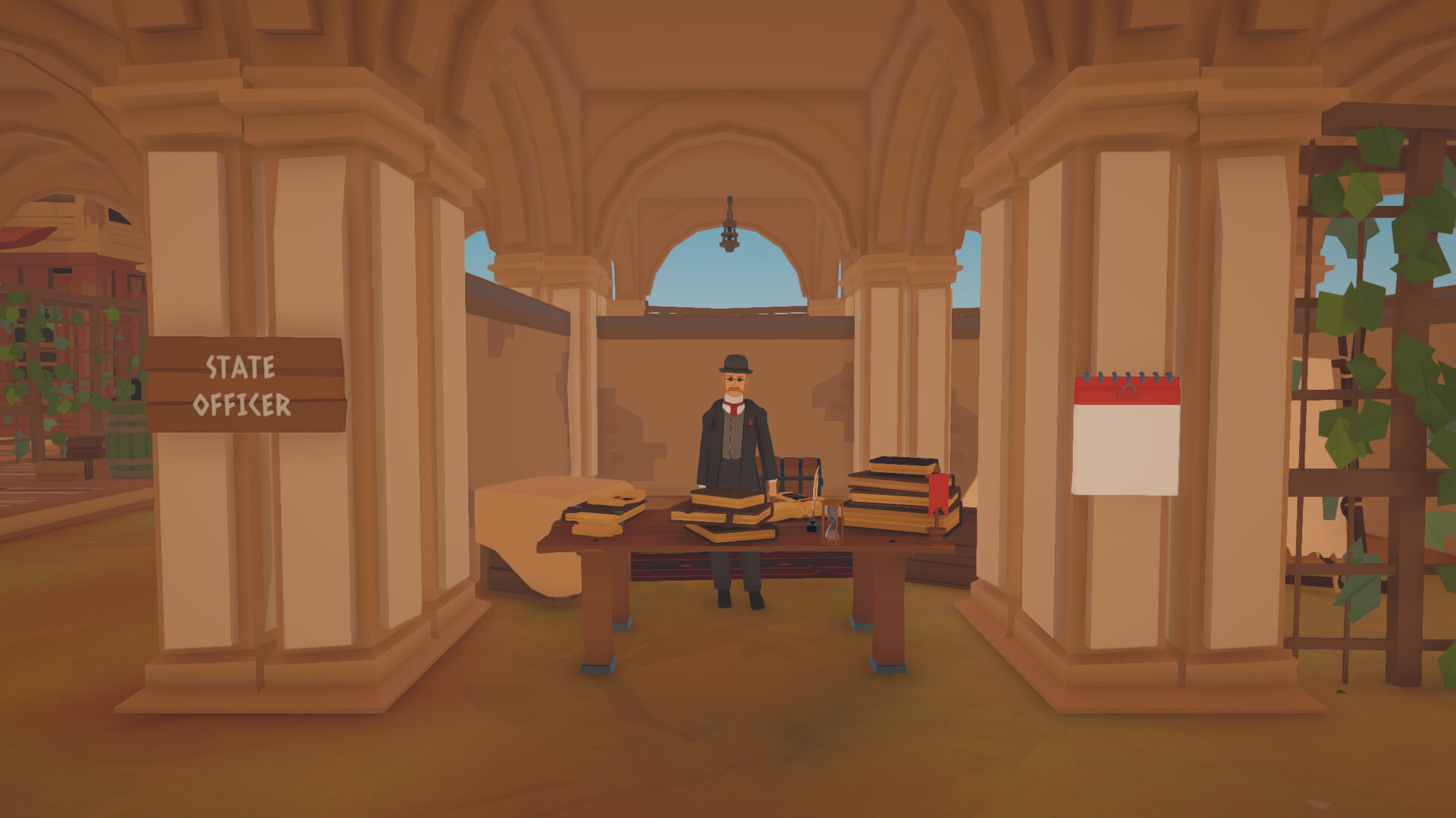 Скриншот: Old Market Simulator