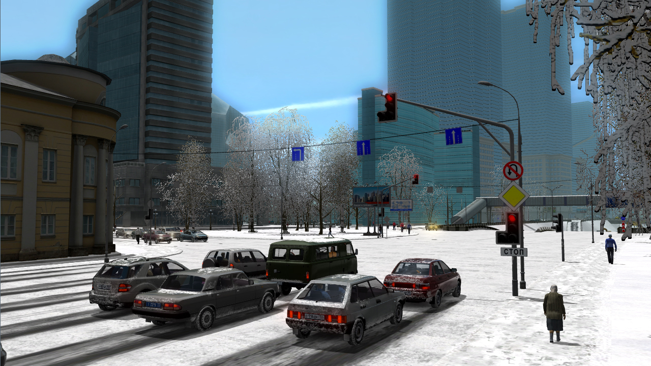Скриншот: City Car Driving