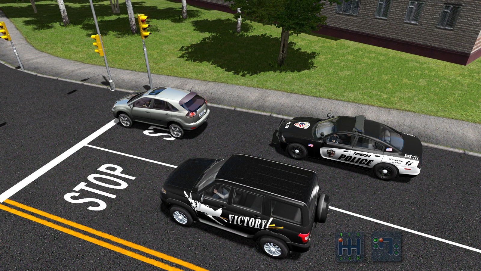 Скриншот: City Car Driving