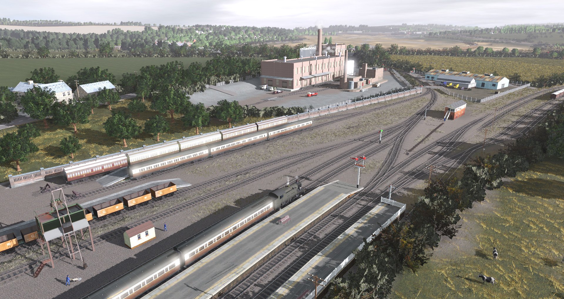 Скриншот: Trainz Railroad Simulator 2019