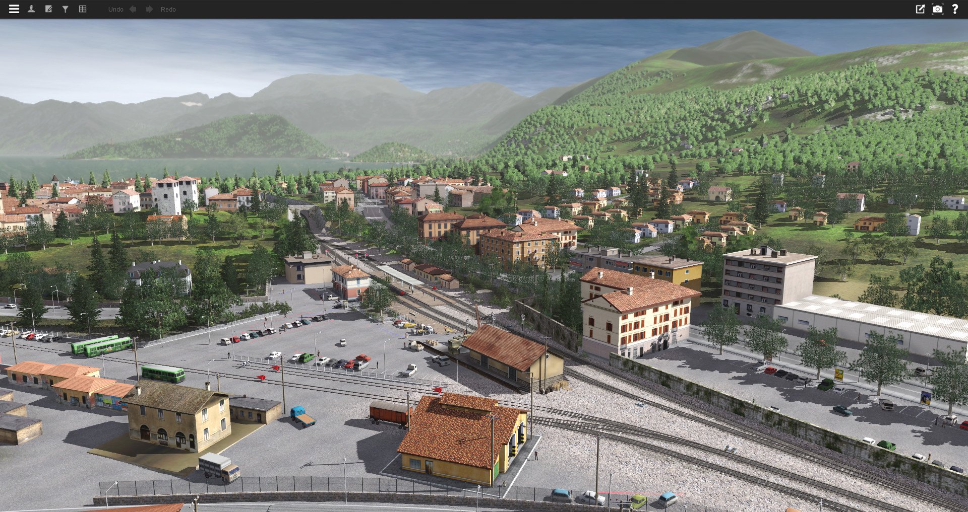 Скриншот: Trainz Railroad Simulator 2019