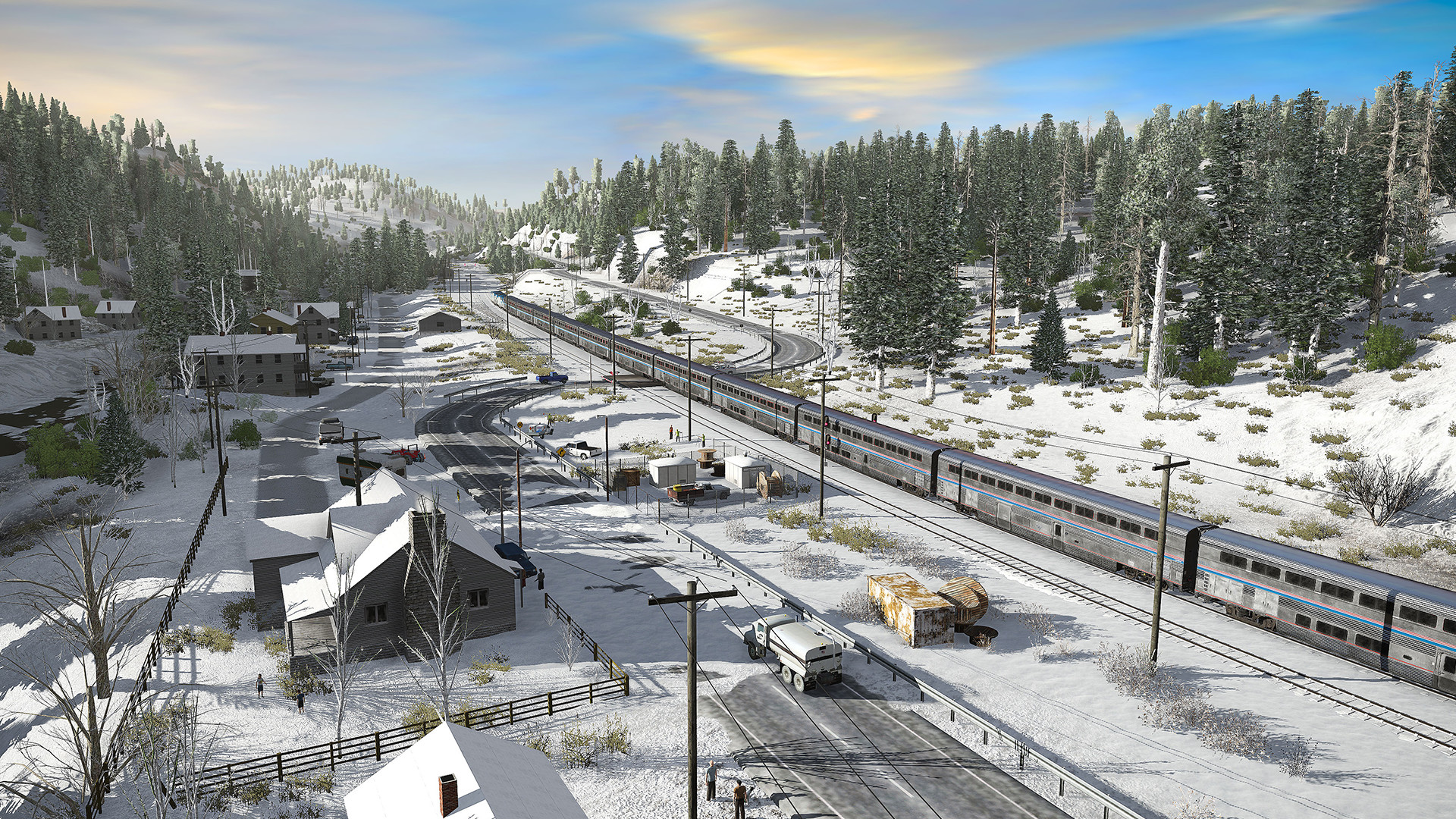 Скриншот: Trainz Railroad Simulator 2022