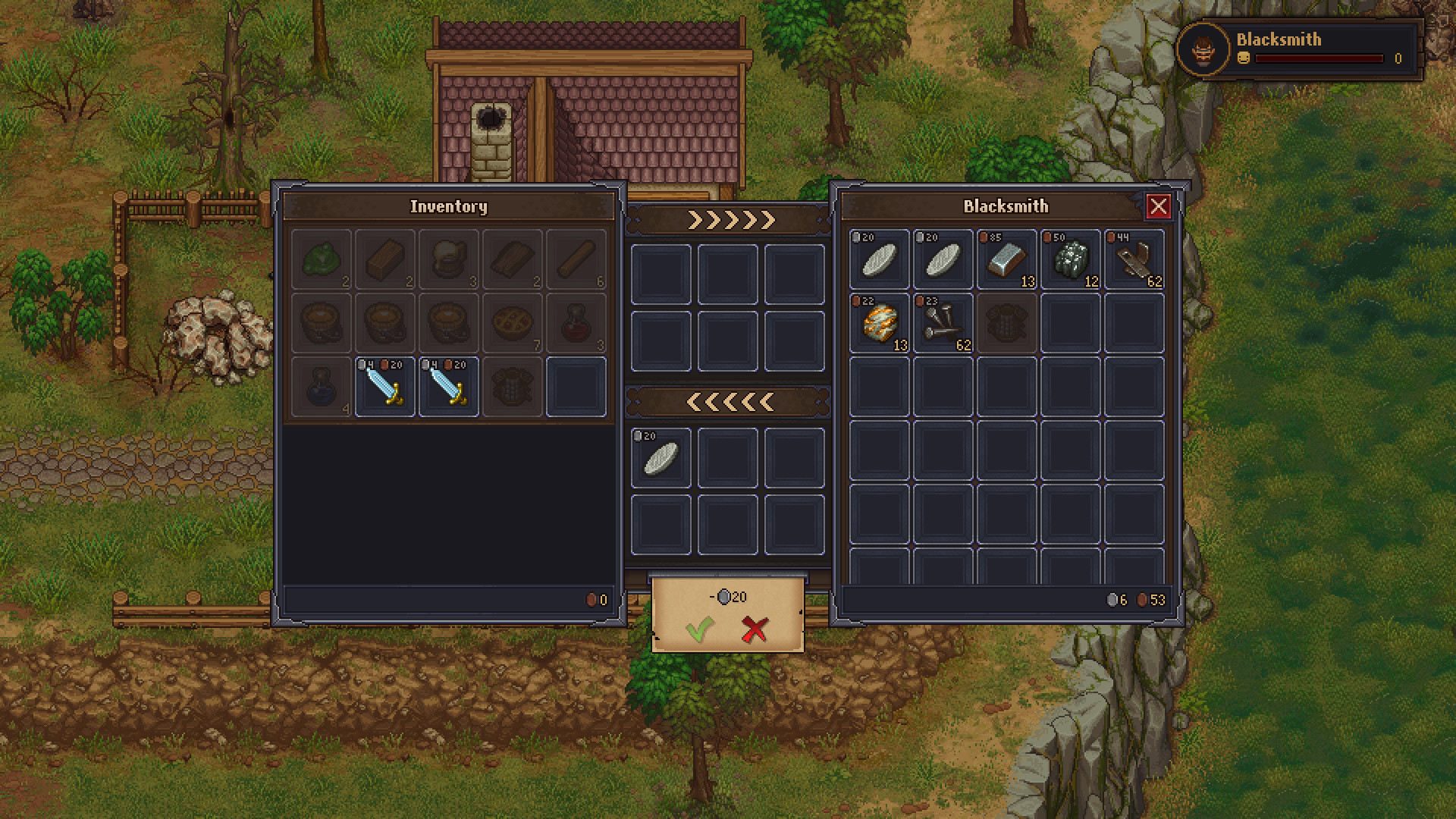 Скриншот: Graveyard Keeper