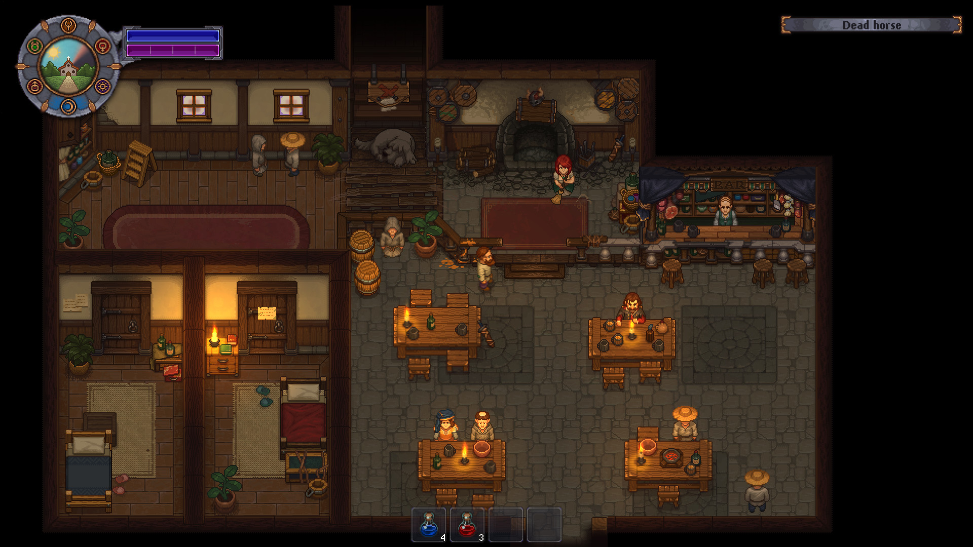 Скриншот: Graveyard Keeper