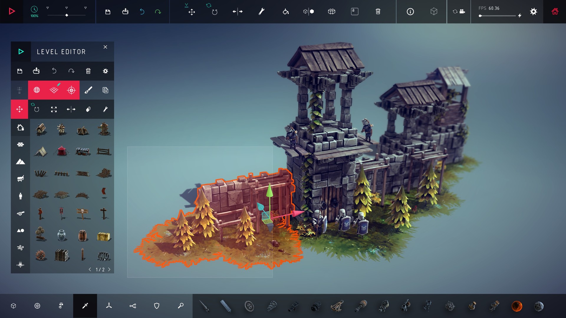 Скриншот: Besiege