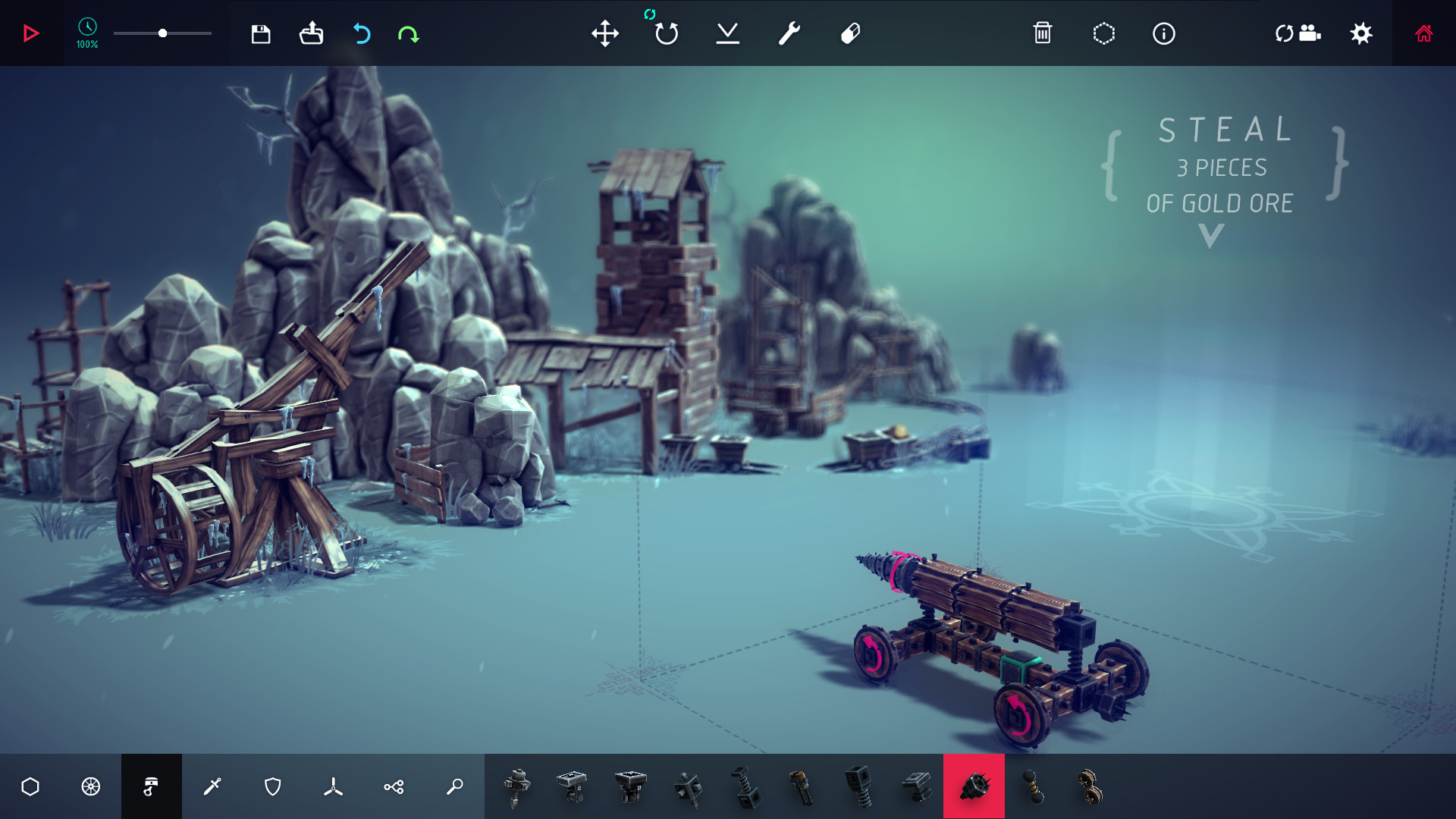 Скриншот: Besiege