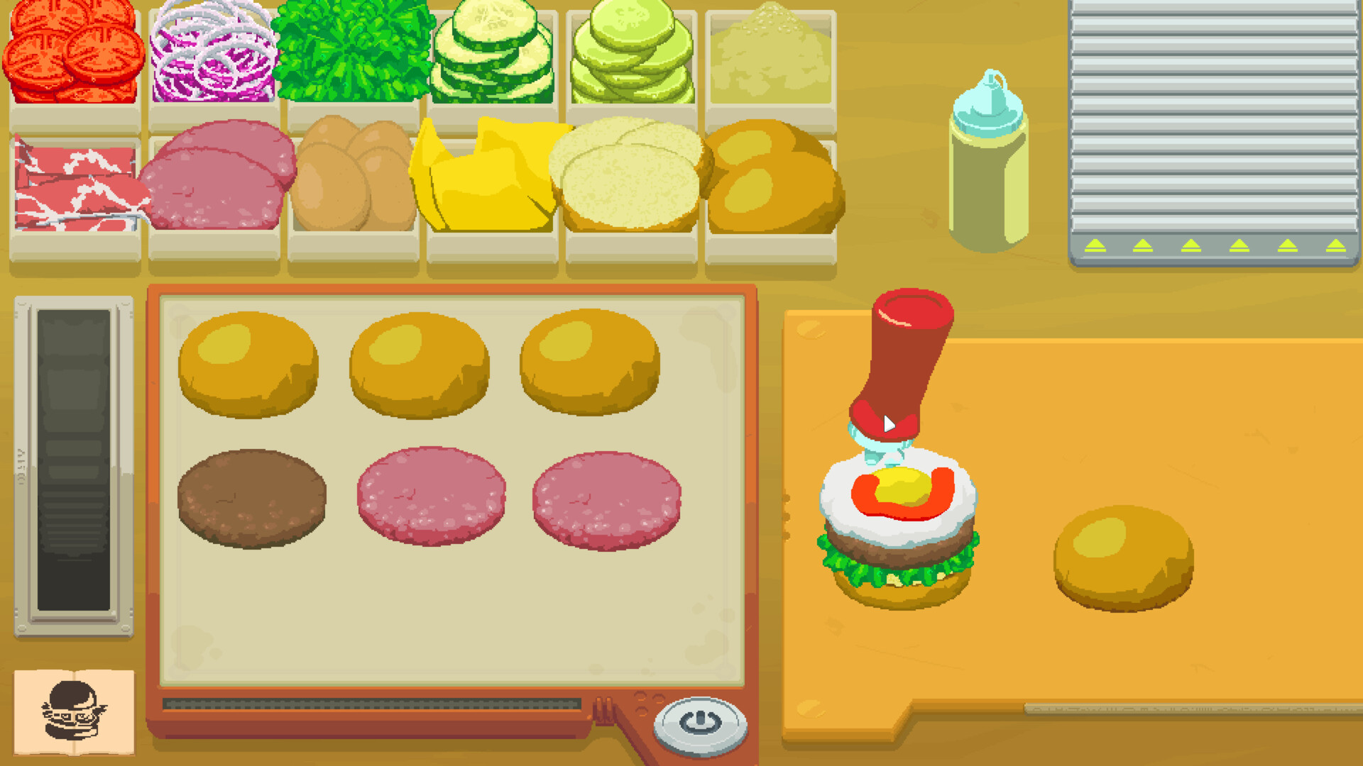 Скриншот: Galaxy Burger