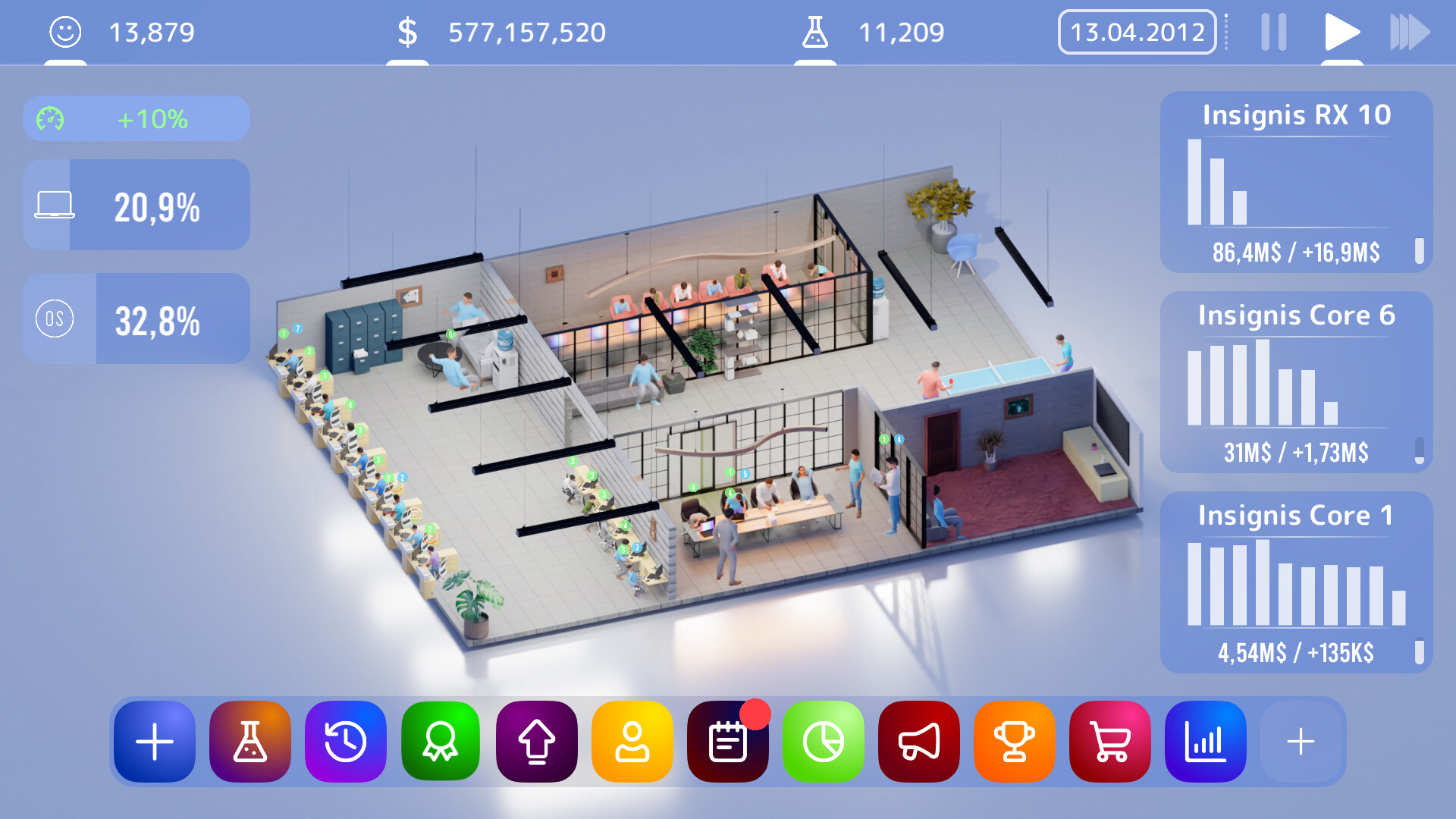 Скриншот: PC Tycoon 2