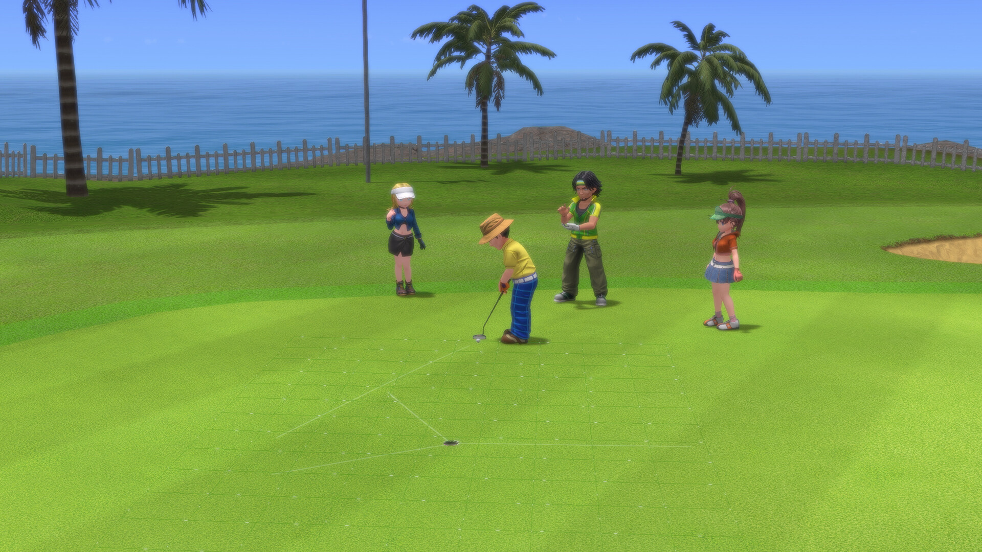 Скриншот: EVERYBODY'S GOLF HOT SHOTS