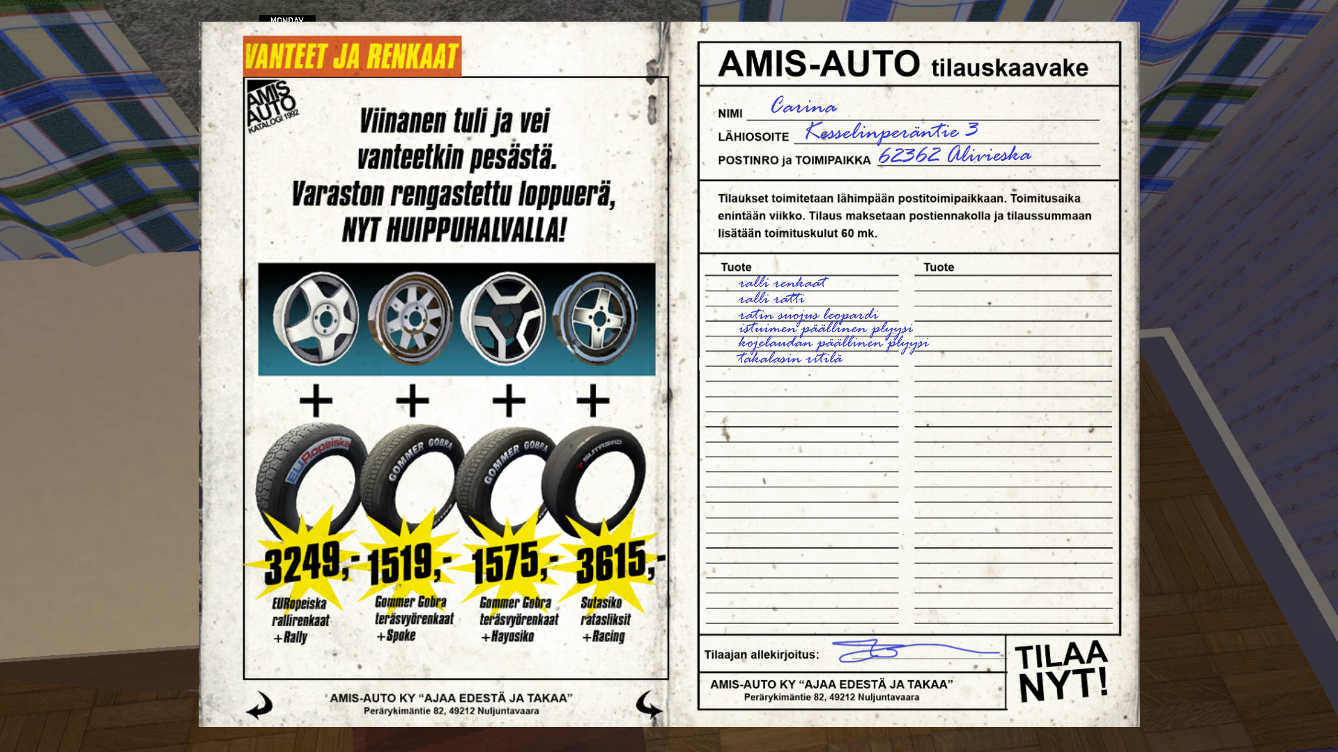 Скриншот: My Summer Car