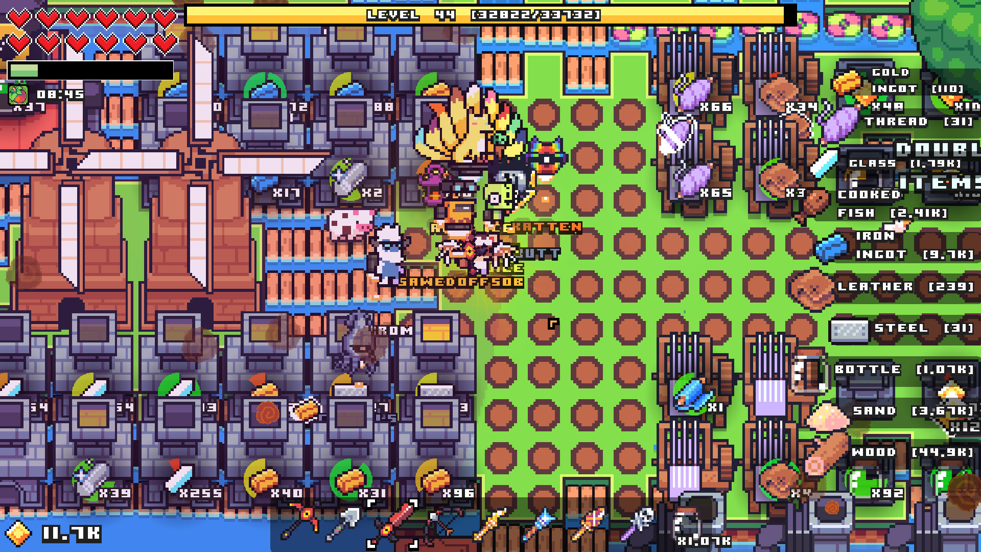 Скриншот: Forager