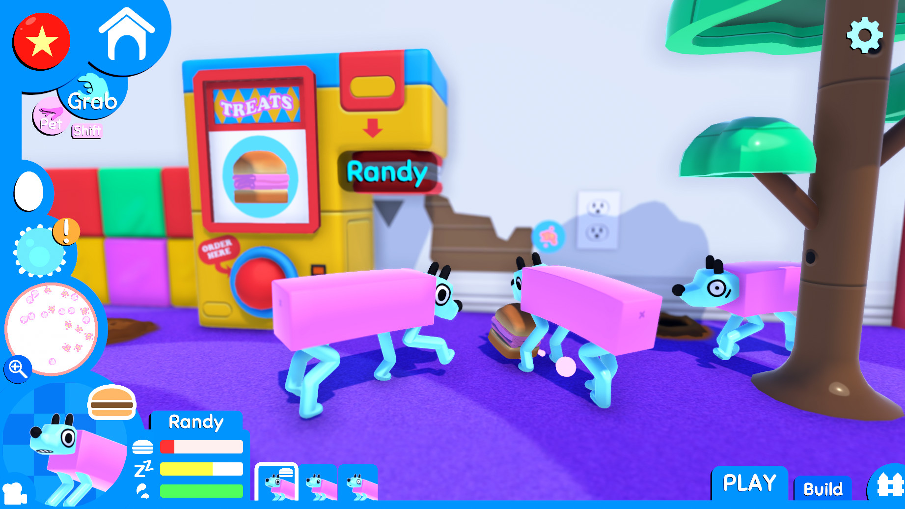 Скриншот: Wobbledogs