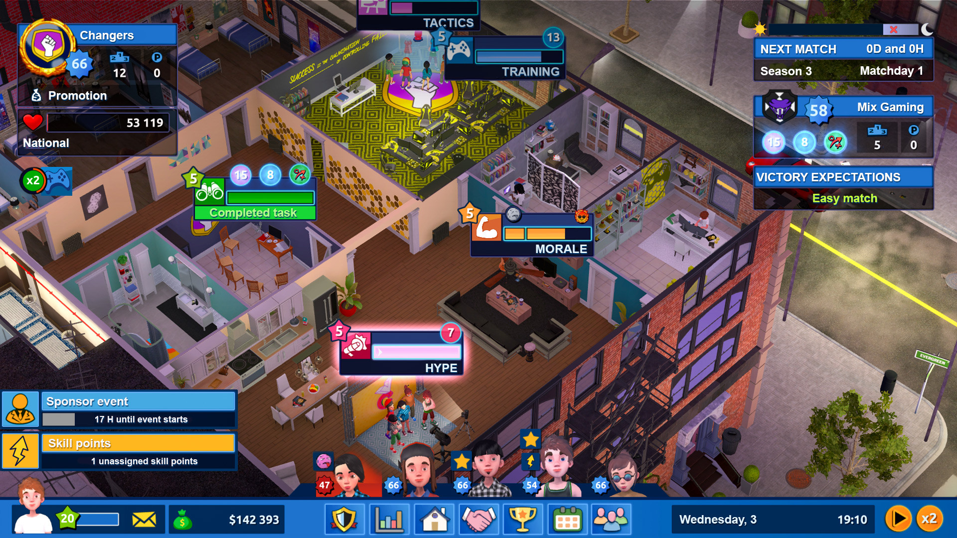 Скриншот: Esports Life Tycoon