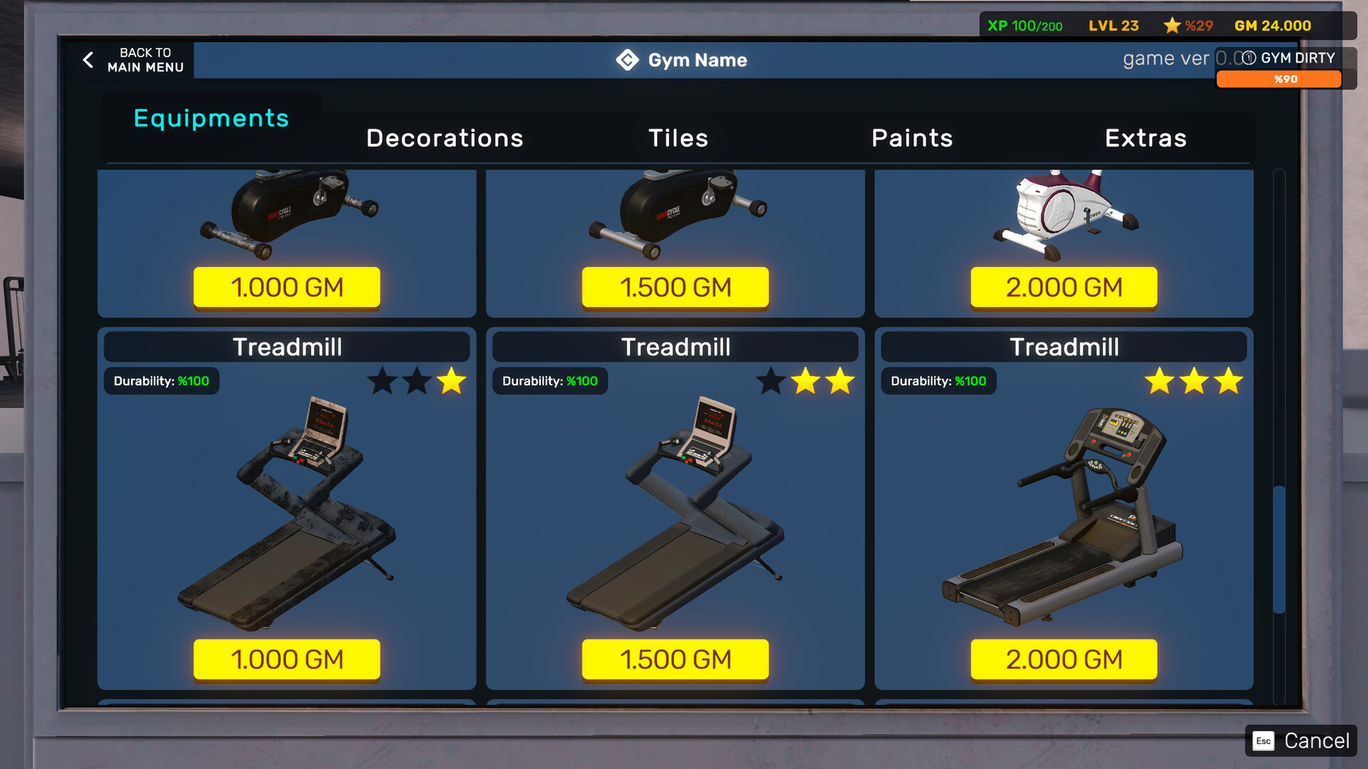 Скриншот: Gym Simulator 24