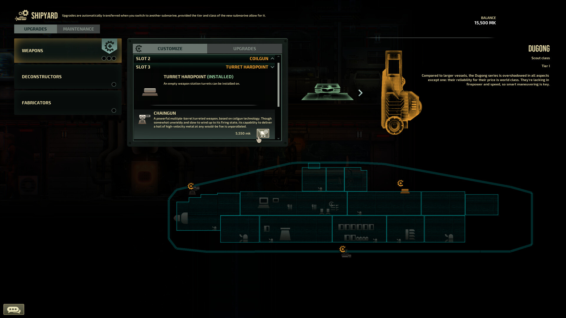 Скриншот: Barotrauma