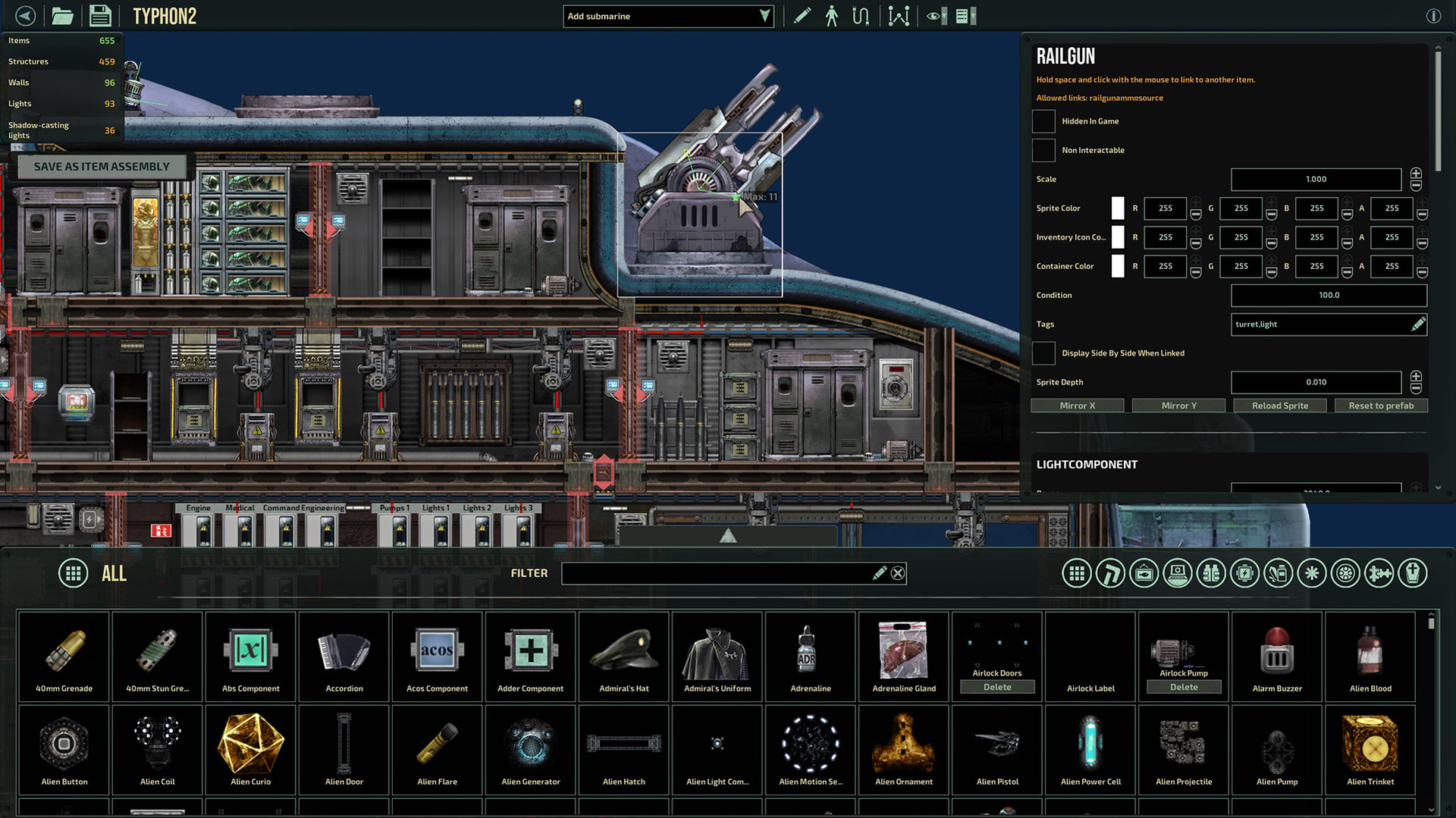 Скриншот: Barotrauma