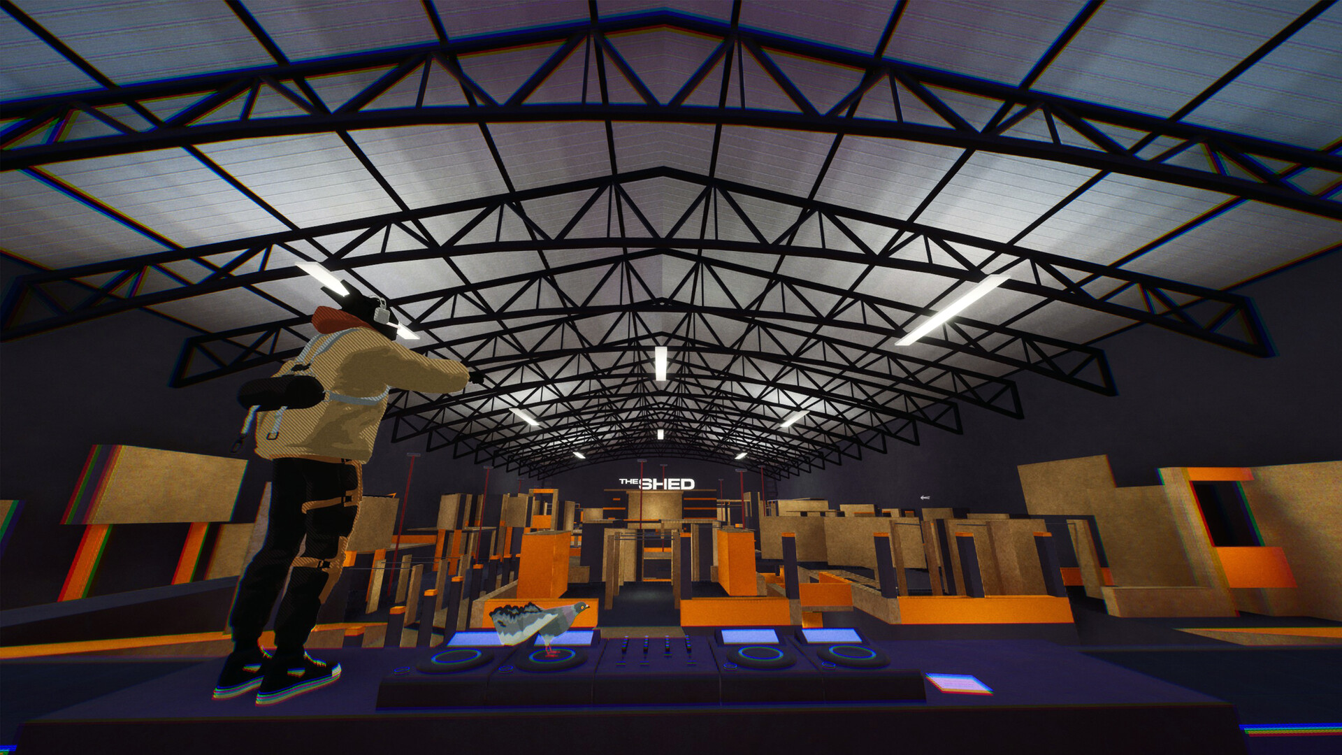 Скриншот: Rooftops & Alleys: The Parkour Game