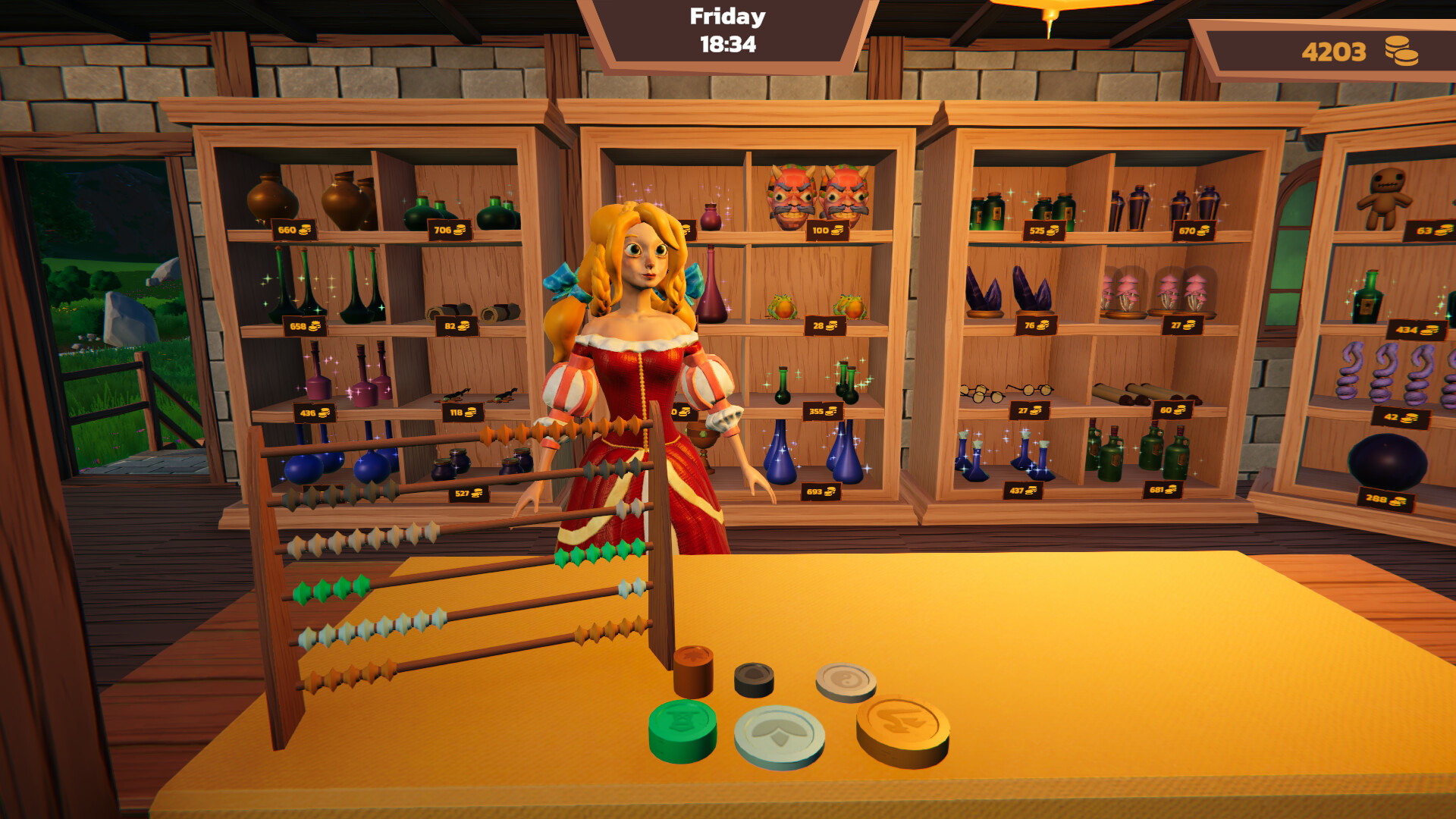Скриншот: Alchemist Shop Simulator