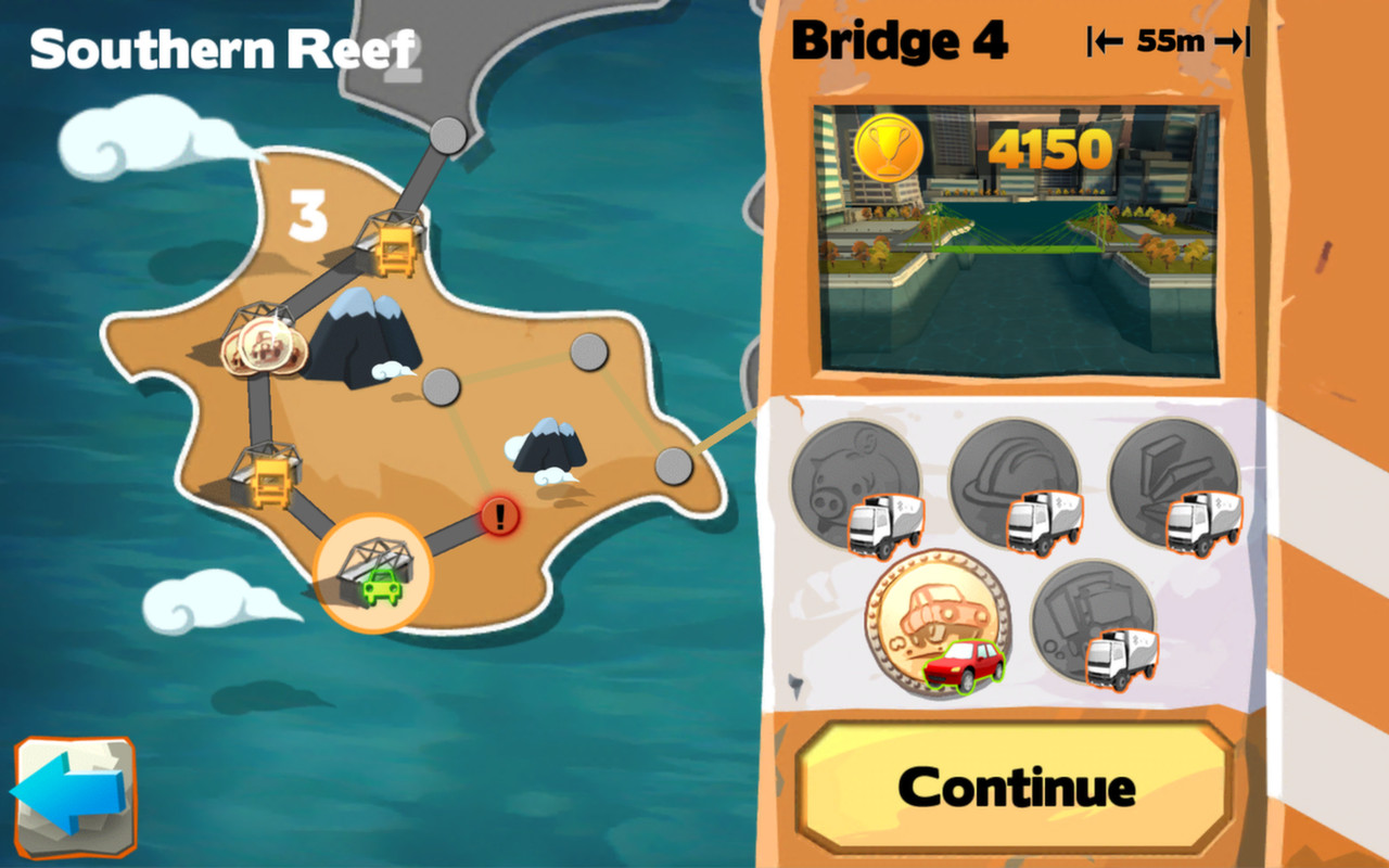 Скриншот: Bridge Constructor Playground