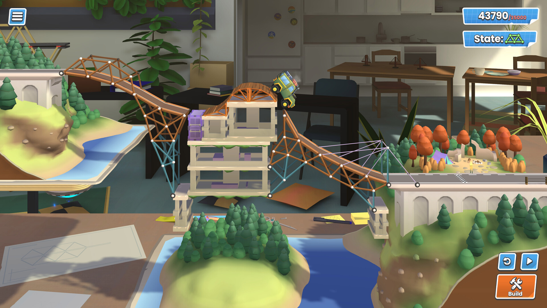 Скриншот: Bridge Constructor Studio