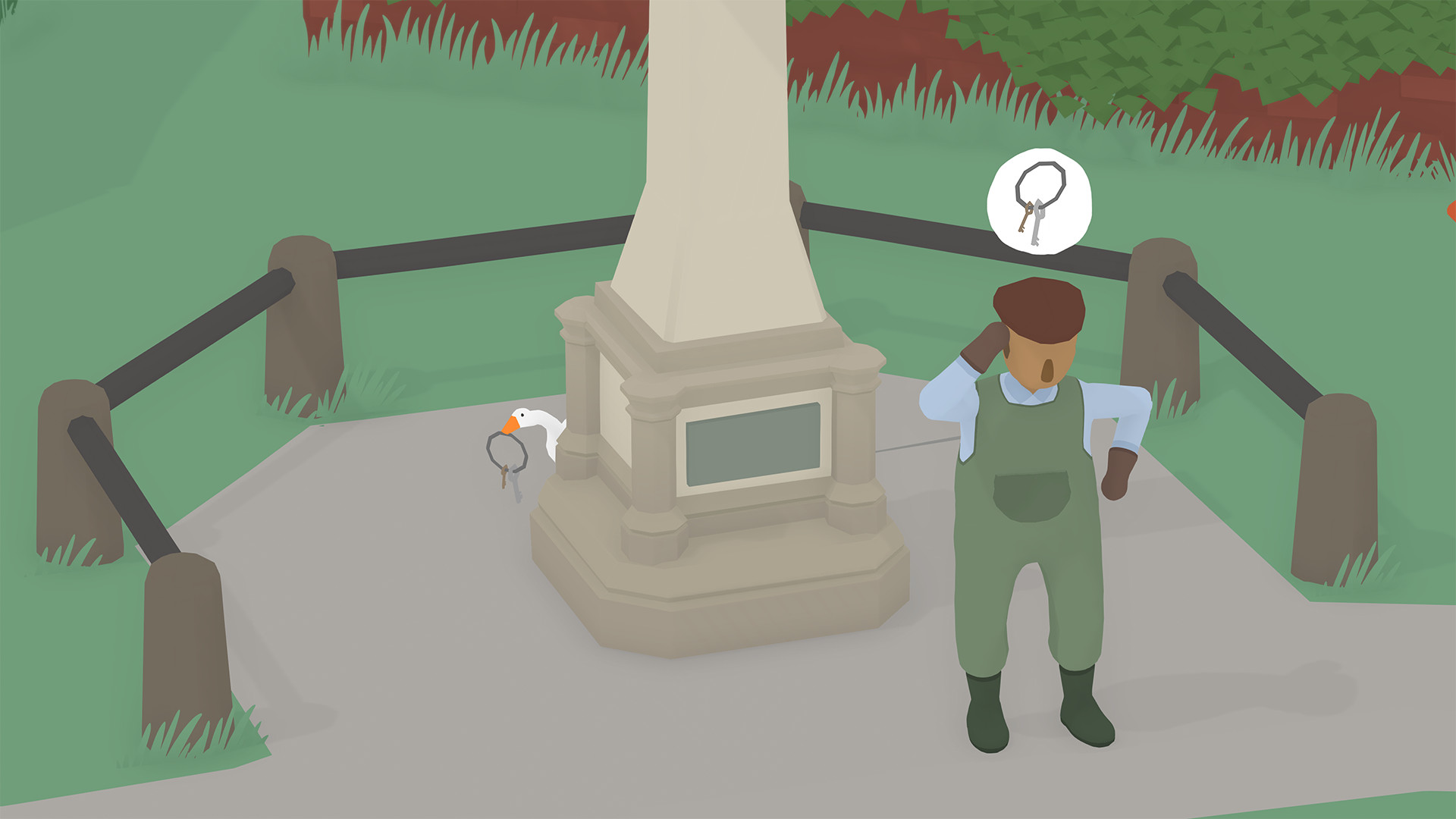 Скриншот: Untitled Goose Game