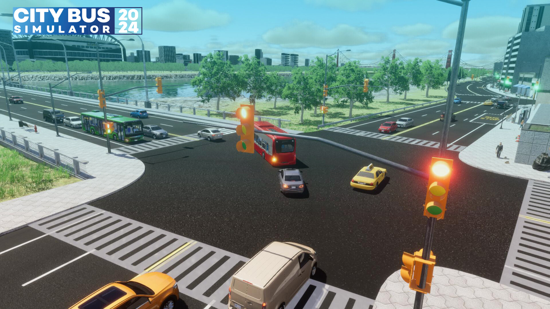 Скриншот: City Bus Simulator 2024