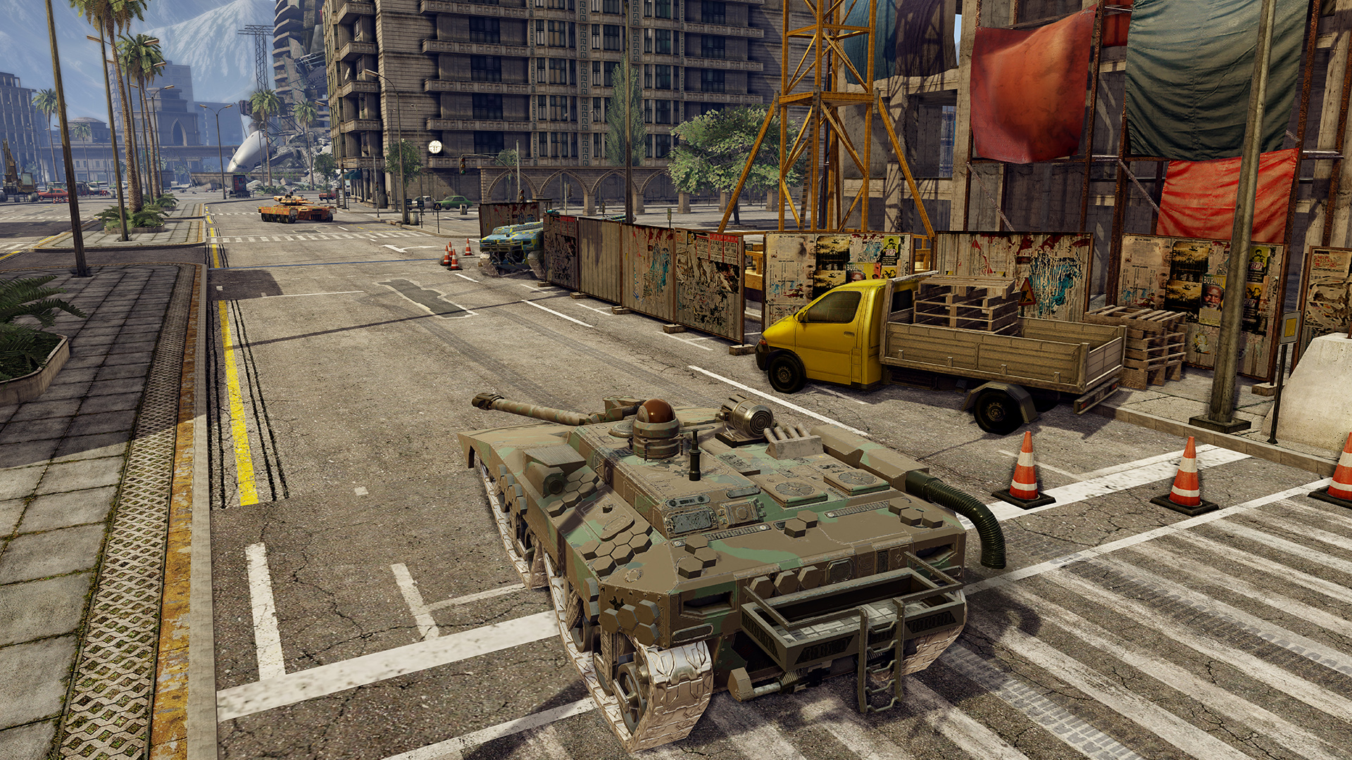 Скриншот: Infinite Tanks
