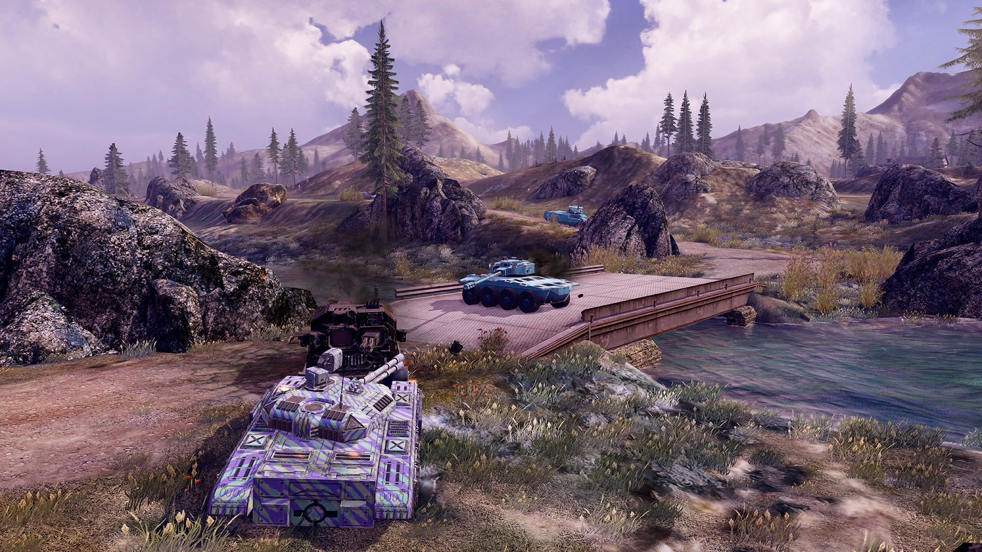 Скриншот: Infinite Tanks