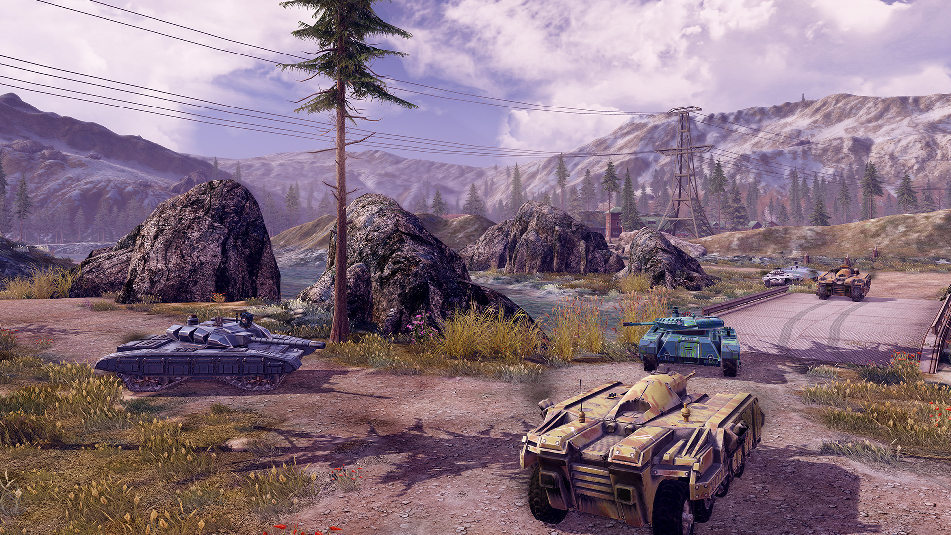 Скриншот: Infinite Tanks