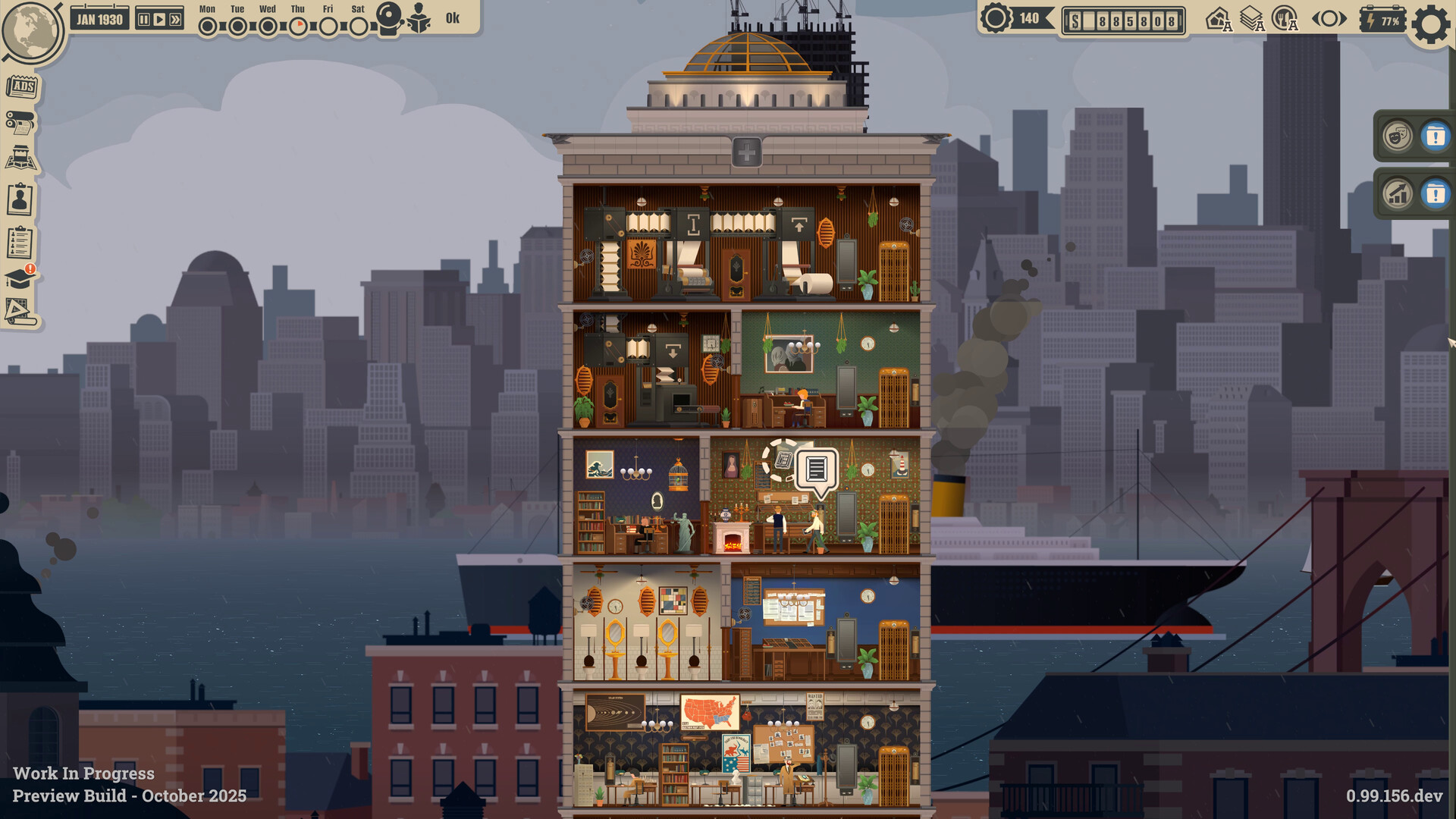 Скриншот: News Tower