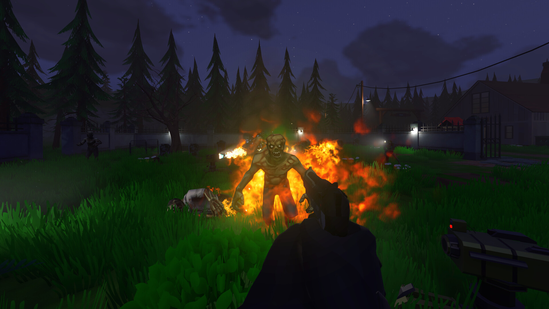 Скриншот: Zombie Graveyard Simulator