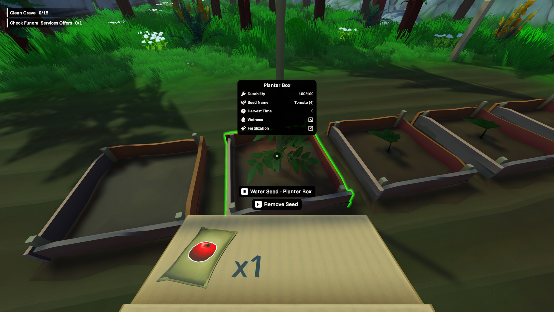 Скриншот: Zombie Graveyard Simulator