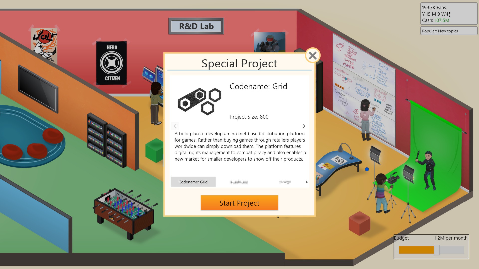 Скриншот: Game Dev Tycoon