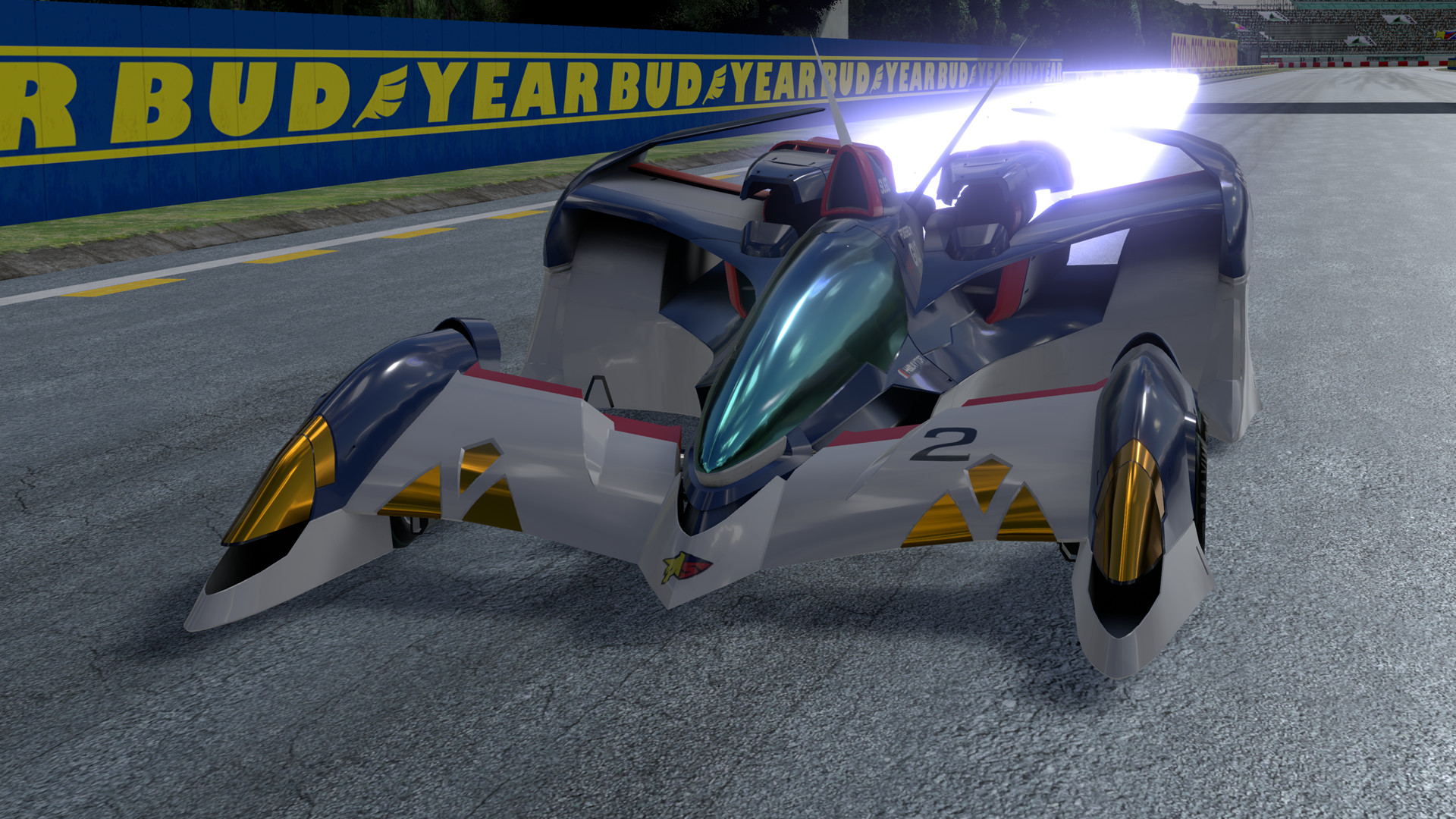 Скриншот: FUTURE GPX CYBER FORMULA SIN VIER