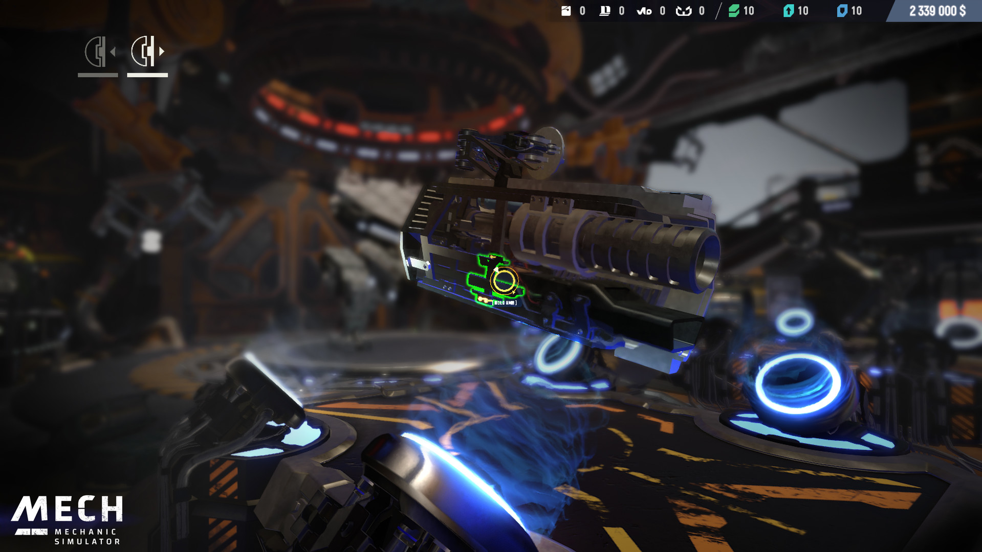 Скриншот: Mech Mechanic Simulator