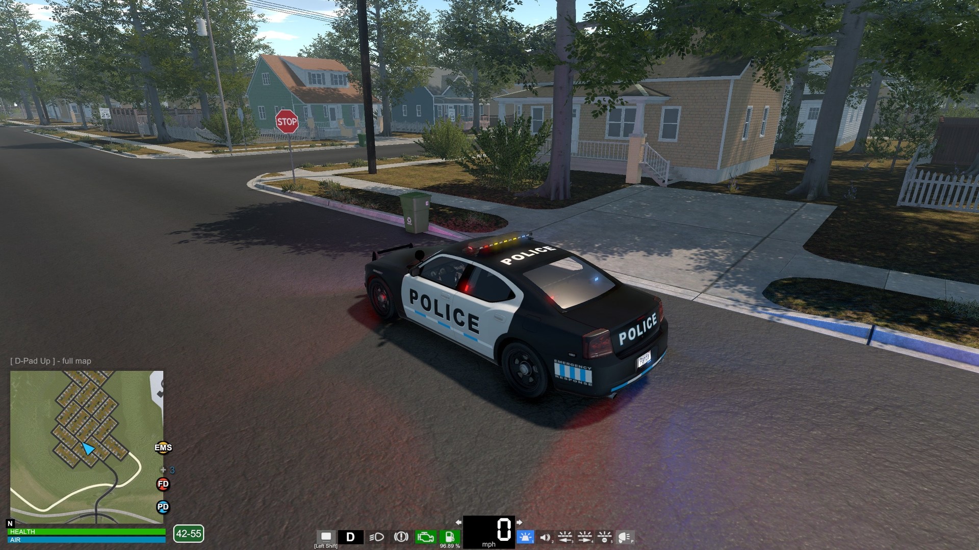 Скриншот: Flashing Lights - Police, Firefighting, Emergency Services (EMS) Simulator