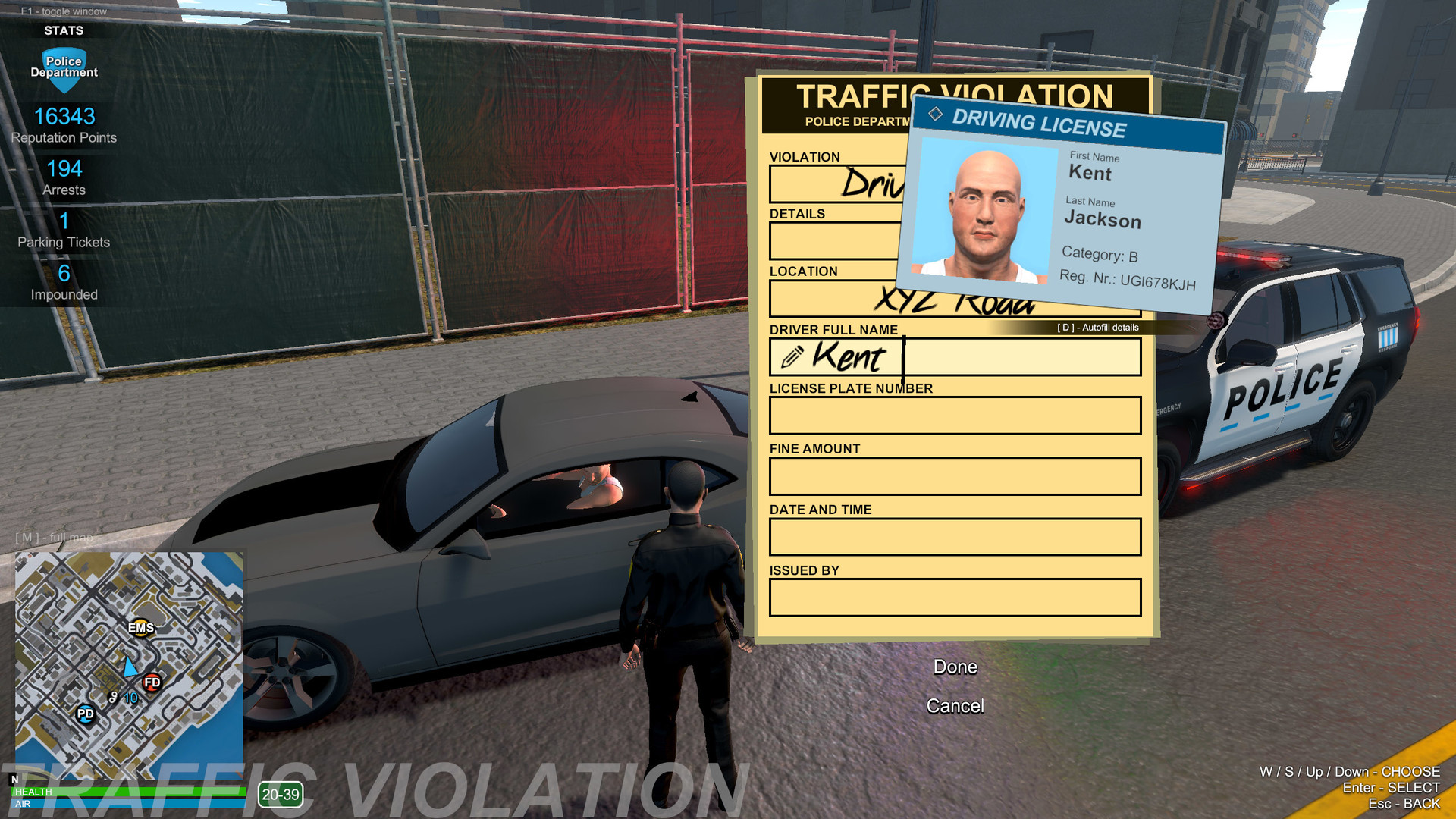 Скриншот: Flashing Lights - Police, Firefighting, Emergency Services (EMS) Simulator