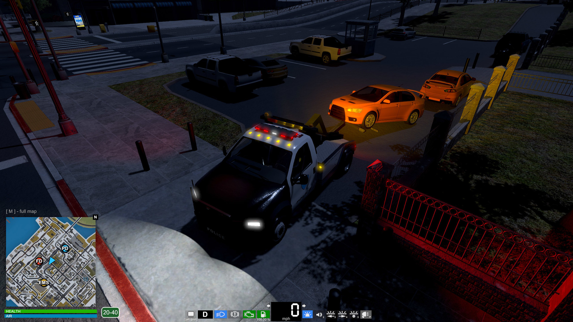 Скриншот: Flashing Lights - Police, Firefighting, Emergency Services (EMS) Simulator