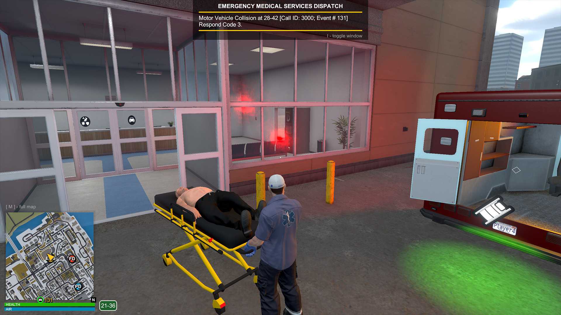 Скриншот: Flashing Lights - Police, Firefighting, Emergency Services (EMS) Simulator