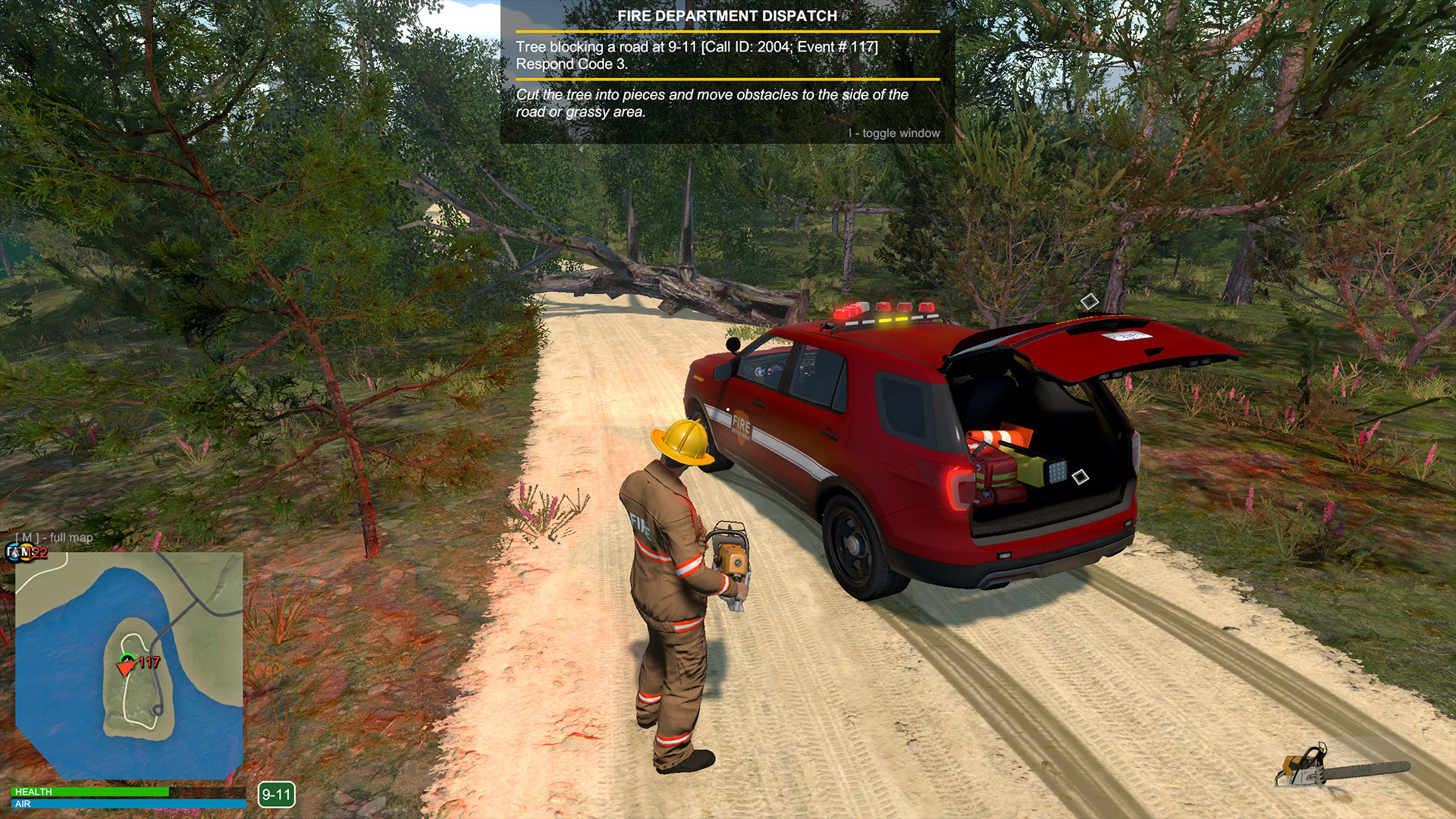 Скриншот: Flashing Lights - Police, Firefighting, Emergency Services (EMS) Simulator