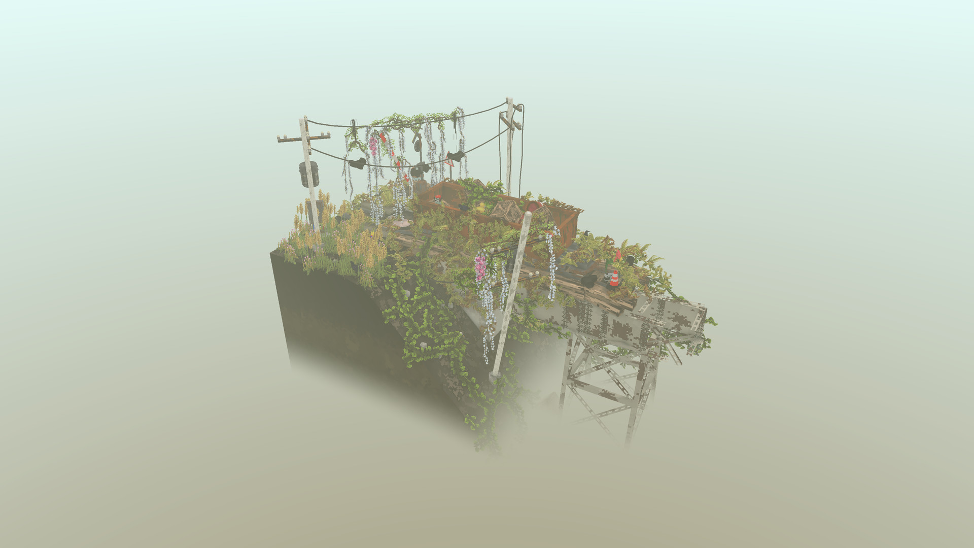 Скриншот: Cloud Gardens