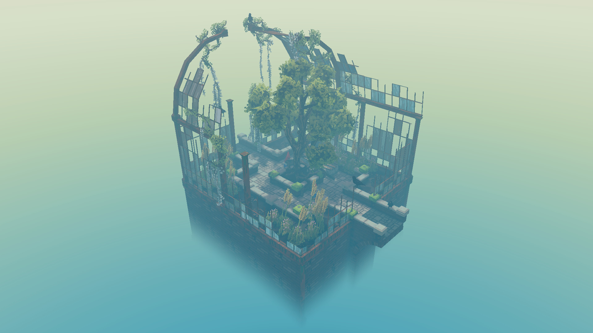 Скриншот: Cloud Gardens