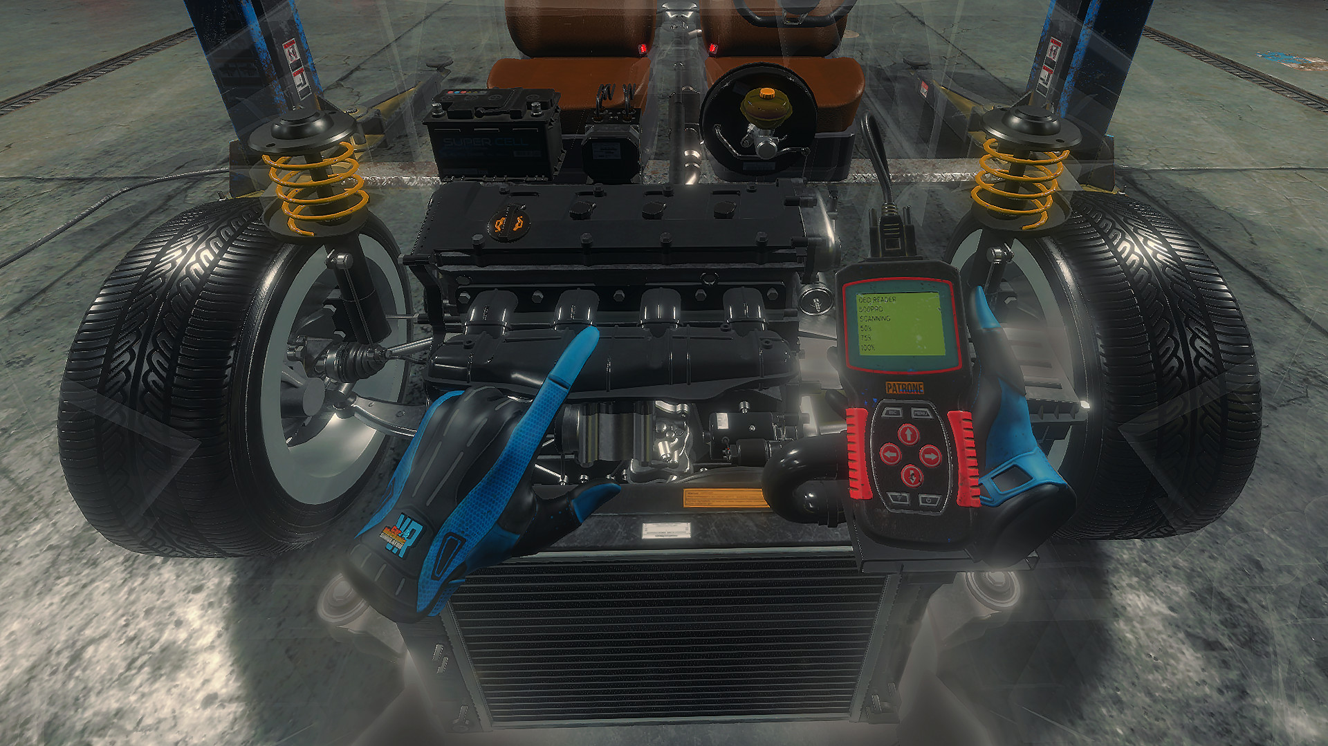 Скриншот: Car Mechanic Simulator VR